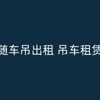 吴堡吊机出租多少钱，找一家能够提供多样化的租赁方案满足不同客户需求的吊车出租公司！