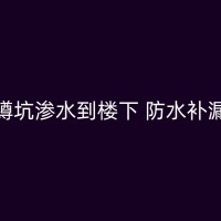 桐城防水补漏的基本原理与方法的深入解析